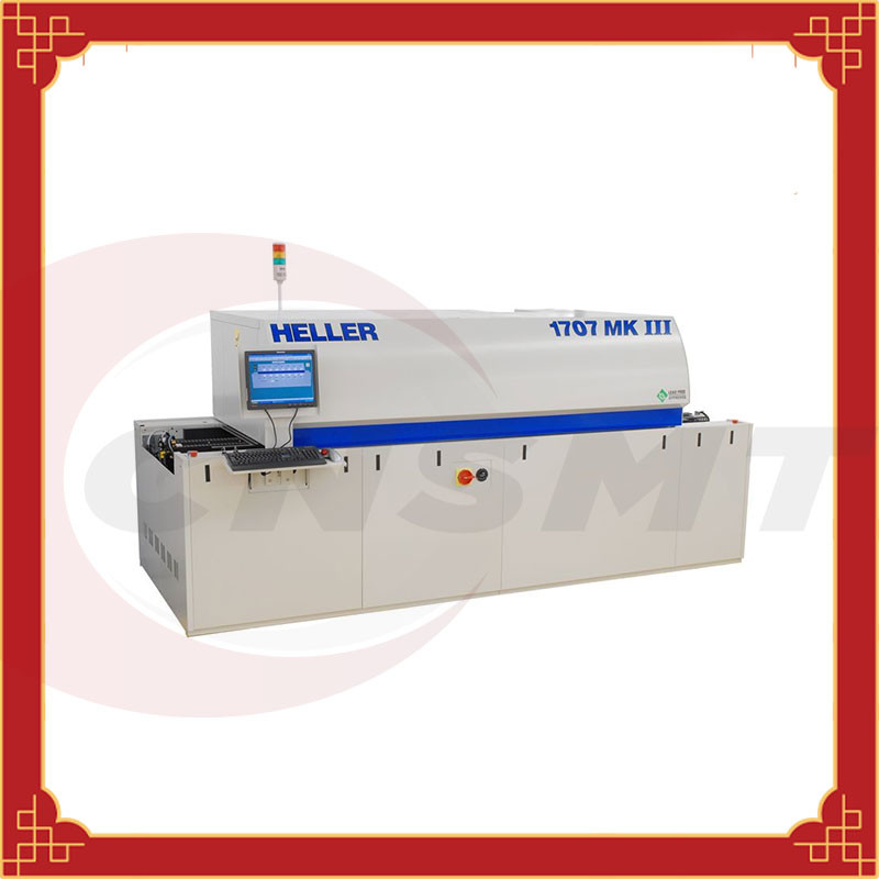 100A 60hz desktop SMT Reflow Oven Heller 1707 Mkiii surface mount soldering oven